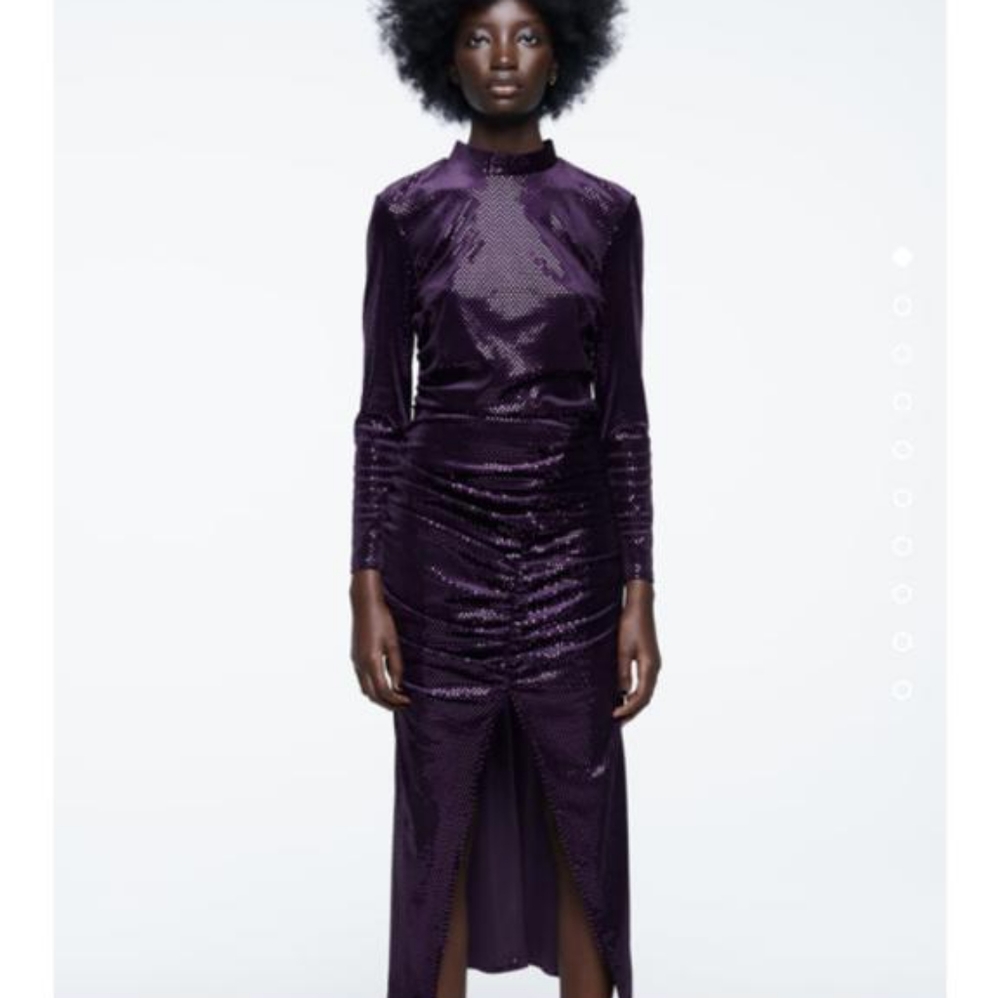 Zara Asymmetrical Dress only